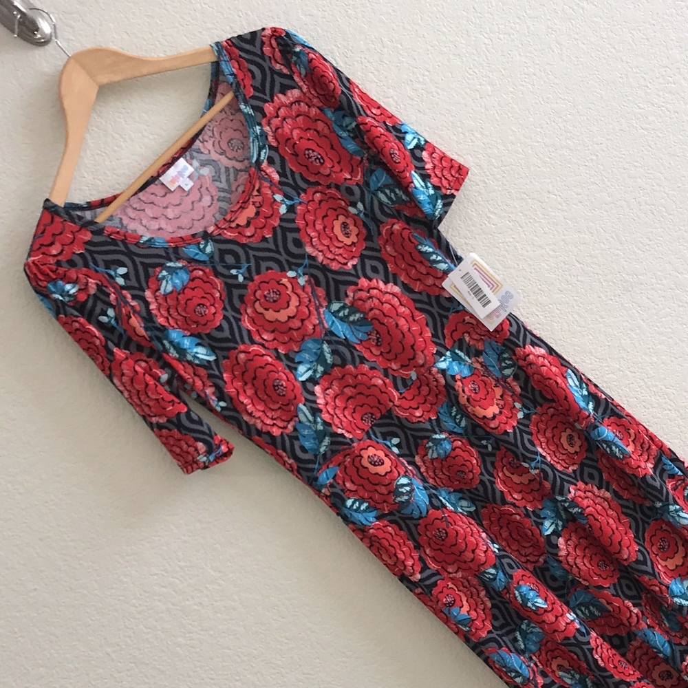 New LuLaRoe Ana Dress Large 002
